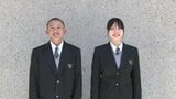 松山商業で入学式　60年ぶり一新の“新制服”で高校生活スタート 生徒がデザインしたエンブレムに緑のネクタイ|TBS NEWS DIG