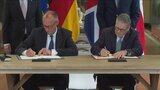 英独首相「友好条約」に署名 安全保障など幅広い分野で協力を強化|TBS NEWS DIG