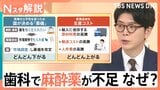抜歯などが困難に?歯科で麻酔薬が不足「今後も頻発する」懸念も…背景にある“安価”なジェネリックの限界【Nスタ解説】|TBS NEWS DIG
