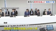 政府　大手電力7社の電気料金値上げを了承　上げ幅は14～42%　6月1日から| TBS CROSS DIG with Bloomberg