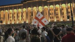 ジョージア“スパイ法案”めぐり攻防激化　デモ隊と治安当局が衝突　多数の拘束者も| TBS CROSS DIG with Bloomberg