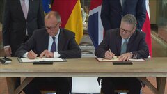 英独首相「友好条約」に署名　安全保障など幅広い分野で協力を強化| TBS CROSS DIG with Bloomberg