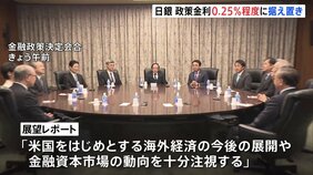 日銀&nbsp;「政策金利」を0.25％程度に据え置き決定　アメリカ大統領選挙の行方などが与える影響を慎重に見極める考え|TBS NEWS DIG
