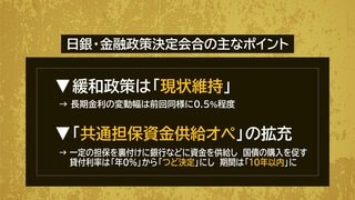 【解説】日銀 金融緩和策「現状維持」の“裏”を読み解く “拡充” 発表の「共通担保資金供給オペ」日銀の狙いとは？【経済の話で困った時に見るやつ】| TBS CROSS DIG with Bloomberg