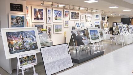 99歳・藤城清治さん テーマは「生きる喜び」新作版画など60点を展示