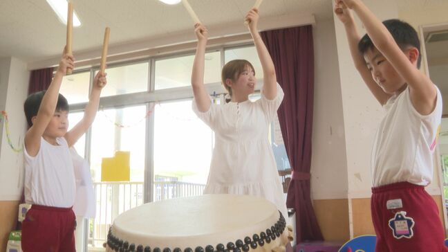 韓国の大学生が幼稚園児と交流 七夕飾り作りや和太鼓を体験|TBS NEWS DIG