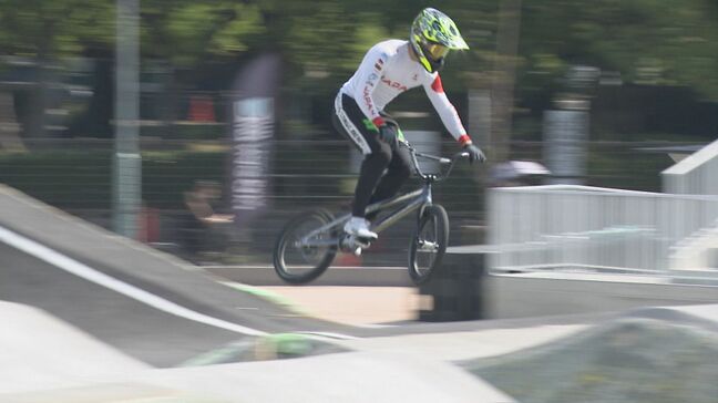 名古屋競輪場隣に国際基準のBMXレースコース完成 アジア競技大会でも使用予定|TBS NEWS DIG