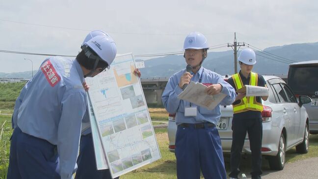 出水期にあわせて手取川で合同点検|TBS NEWS DIG
