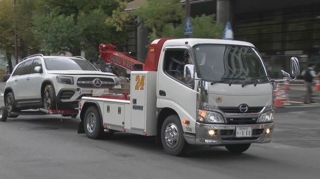 274台が浸水被害の地下駐車場  車の搬出作業が始まる  搬出費用は運営会社が負担  今後の補償は｢協議中｣  三重・四日市市|TBS NEWS DIG