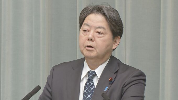林官房長官、自衛隊と在日アメリカ軍の連携強化「方針の変更はない」　アメリカ側の報道受け