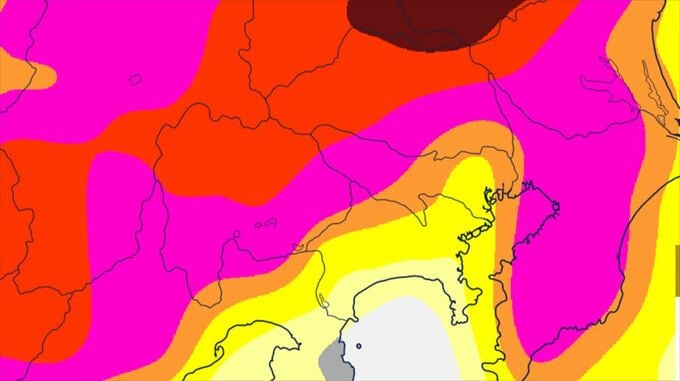 【関東甲信】雨や雷雨、激しく降る所が　東京は夕方～夜のはじめ頃　【雨と風のシミュレーション・発雷確率】　|　山梨のニュース | ＵＴＹテレビ山梨