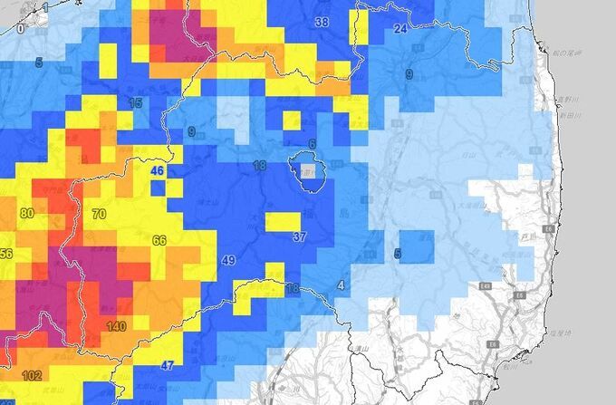【大雪情報】桧枝岐140センチ、只見70センチ、福島9センチの積雪　夕方にかけ会津で『警報級の大雪』おそれ【25日午前10時更新】　|　福島のニュース│TUF