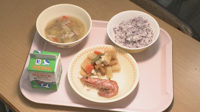 「頭の部分食べたら汁が多くて美味しかった」金沢産甘エビが小中学校の給食に　|　石川県のニュース｜MRO北陸放送