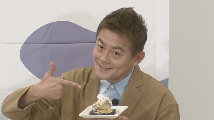 【井戸田潤】マロンスイーツPRイベントで「あま〜い！ならぬ、いた〜い！」全開ギャグも会場から失笑|TBS NEWS DIG