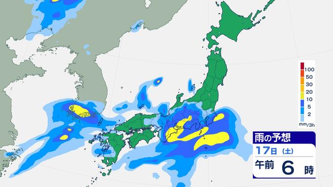 【天気予報】週後半は雨続きに…太平洋側で大雨のおそれ　「梅雨の走り」どこで降る？雨シミュレーション　|　長崎のニュース | 天気 | NBC長崎放送