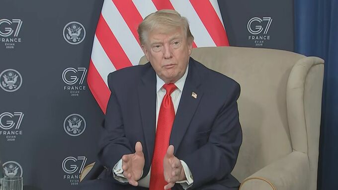 トランプ大統領　署名済ませた覚書は「記者会見して一字一句読み上げるつもりだ」