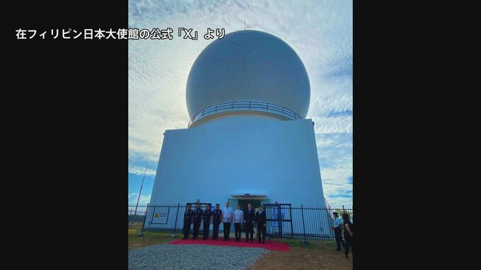 フィリピンに“日本製”防空レーダー初設置　対中国念頭に監視能力を強化