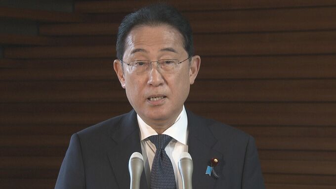 【速報】岸田総理「成長型経済への移行を示す数字」名目GDP　年換算600兆円超で
