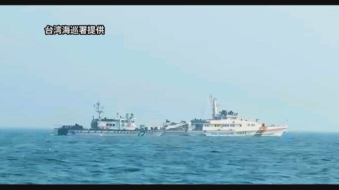 台湾の海上保安当局が非難「地域の安定と平和を損なう」 台湾実効支配する金門島付近で中国海警局がパトロール実施|TBS NEWS DIG