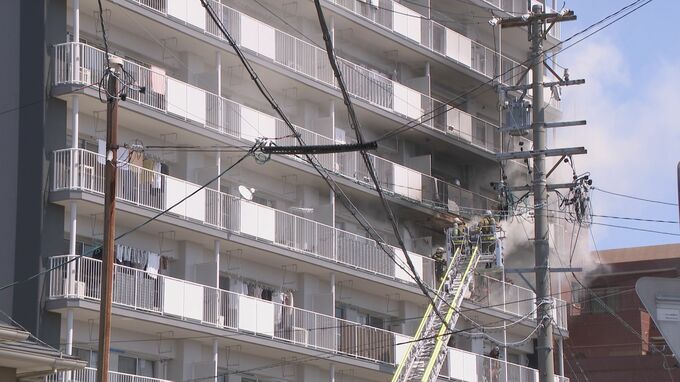 名古屋でマンション火災 90代女性がやけど ｢6階から黒煙が出ている｣と通報 地下鉄桜通線･瑞穂運動場西駅近くの住宅街　|　名古屋・愛知・岐阜・三重のニュース【CBC news】 | CBC web