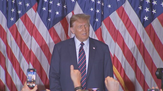 トランプ前大統領「ウクライナの一部領土割譲で侵攻終わらせられる」米メディア