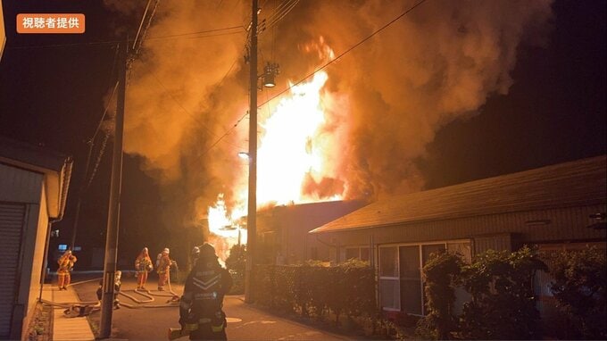 共に住宅地で...山形県内で2件の建物火災　山形市内と河北町　消火活動続く　|　山形のニュース│TUYテレビユー山形