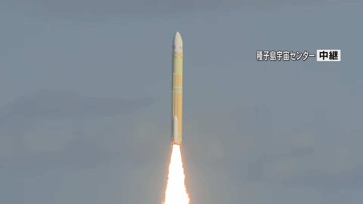 H3ロケット8号機打ち上げ 日本版GPS衛星「みちびき5号機搭載」種子島