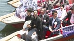 「近くで見られて迫力満点」尾上菊五郎さんや市川團十郎さんらが「船乗り込み」で「六月博多座大歌舞伎」をPR|TBS NEWS DIG
