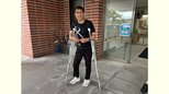 【森脇健児】「退院です！ここから始まります」　右膝手術から5週間の入院を経て「感謝マジック」|TBS NEWS DIG