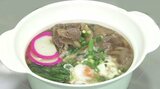 肉肉肉!寒い日はぐつぐつ煮込んで「牛肉たっぷり鍋焼きうどん」【わっちtheキッチン】 | 青森のニュース│ATV NEWS│青森テレビ
