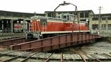 DD13形が転車台にのって回転　扇形機関車庫がある「津山まなびの鉄道館」でこどもまつり【岡山・津山市】　|　岡山・香川のニュース | 天気 | RSK山陽放送