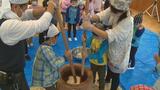 「よいしょ!よいしょ!」子どもたちが収穫したもち米で餅つき「もちもちしていて気持ちよかった」 | 福島のニュース│TUF