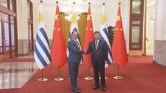 中国習近平国家主席と南米ウルグアイ大統領が会談 「西半球」重視のアメリカをけん制| TBS CROSS DIG with Bloomberg