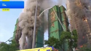 香港マンション火災から1か月 日常生活を取り戻せないままの住人たち「自然と火事を思い出してしまう」 これまでに161人死亡| TBS CROSS DIG with Bloomberg