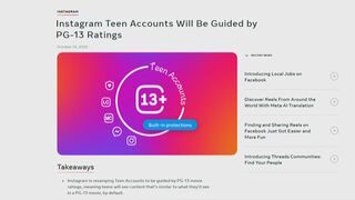 米メタ 10代のインスタ利用制限を強化 「アルコール」関連など検索不可に| TBS CROSS DIG with Bloomberg