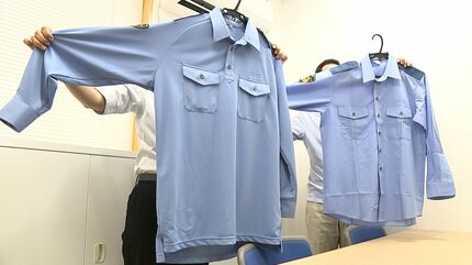 県警が制服に新しい夏服を試験導入 通気性と伸縮性に優れたポロシャツ
