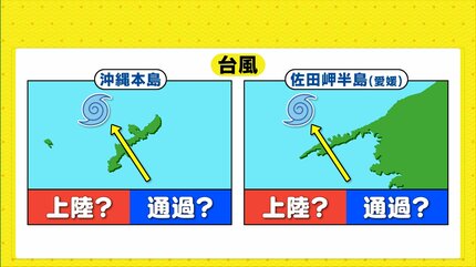 沖縄に台風は「上陸」する？ よく耳にする「台風が上陸する」そもそも