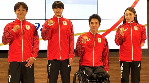 ブレイキン半井重幸「ファンの皆さんと心がつながっている」アジア大会オフィシャルスポーツウェア発表|TBS NEWS DIG