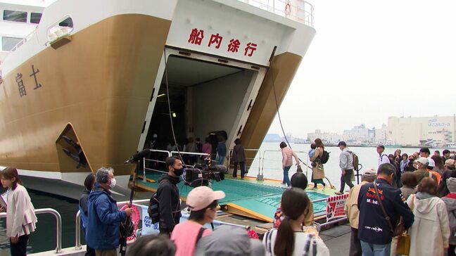 乗り場が駅の近くになった『駿河湾フェリー』徒歩乗船が好調 9月に車の乗船の再開へ|TBS NEWS DIG