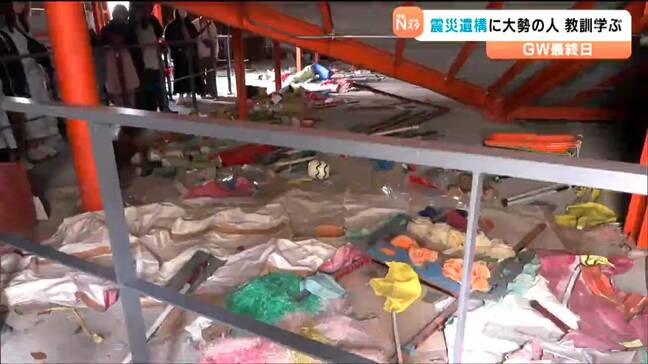 10メートルの津波襲った震災遺構の校舎「怖かった」中学生に防災の大切さ伝える　宮城・中浜小学校|TBS NEWS DIG