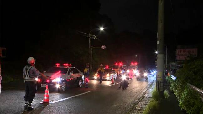 福岡・海の中道飲酒運転事故から20年　九州各県警が初の一斉取り締まり　鹿児島で酒気帯び運転2件など摘発|TBS NEWS DIG