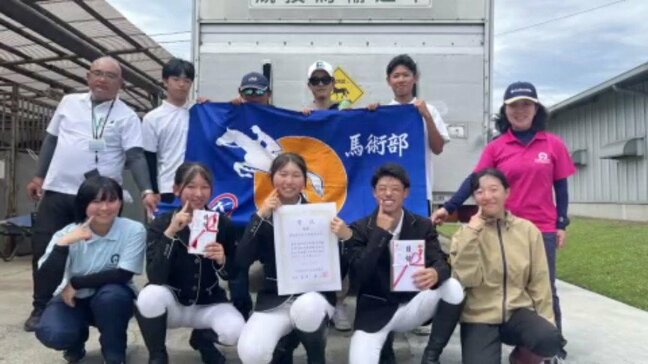 「せーのっ!未来への一歩」人馬一体で全国へ…愛媛県内唯一の馬術部「北宇和高校」に密着|TBS NEWS DIG