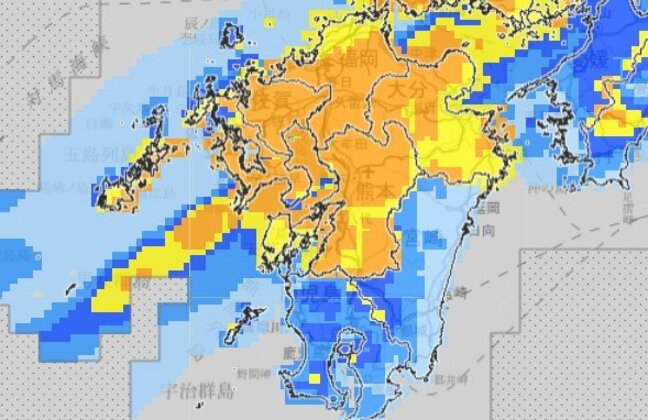 11日朝までに24時間で120mm予想…土砂災害に警戒を　梅雨前線の影響で大気が不安定に　降り始めから400mm超の地域も　九州南部【雨の動きシミュレーション】|TBS NEWS DIG