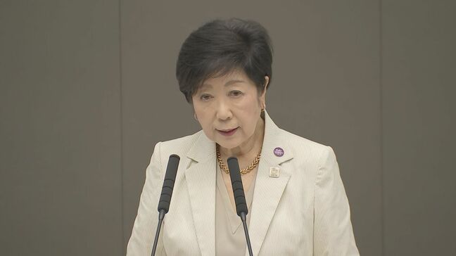 小池百合子都知事　都が指定する地域での宅地開発で「無電柱化」を推進する条例を制定する方針を表明　成立すれば全国初|TBS NEWS DIG