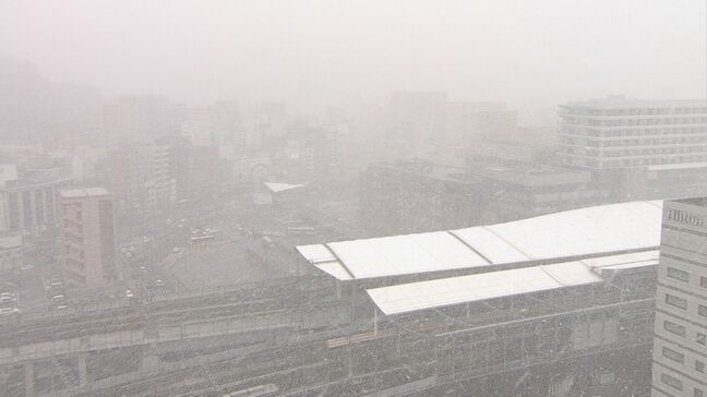 長崎県内で断続的に雪　3日にかけて大雪の可能性も|TBS NEWS DIG