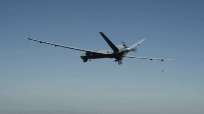 墜落の米軍無人機「クリミア沖海中900メートルで発見」地元メディア報じる　ロシア側は引き揚げ目指す考え|TBS NEWS DIG