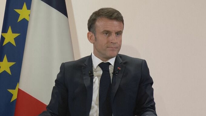 仏マクロン大統領　来月ウクライナ訪問し安保協力締結の意向　巡航ミサイル供与などさらなる軍事支援も