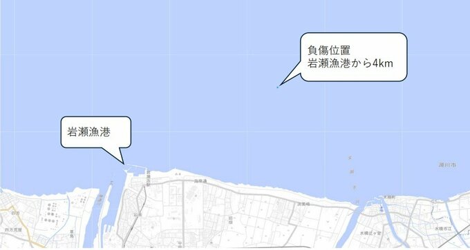 富山湾 ホタルイカ定置網の交換作業中、23歳男性にロープ当たり左腕など打撲 全治2週間　ドラムで巻上げ中に跳ね返ったか　|　富山のニュース｜天気・防災｜チューリップテレビ