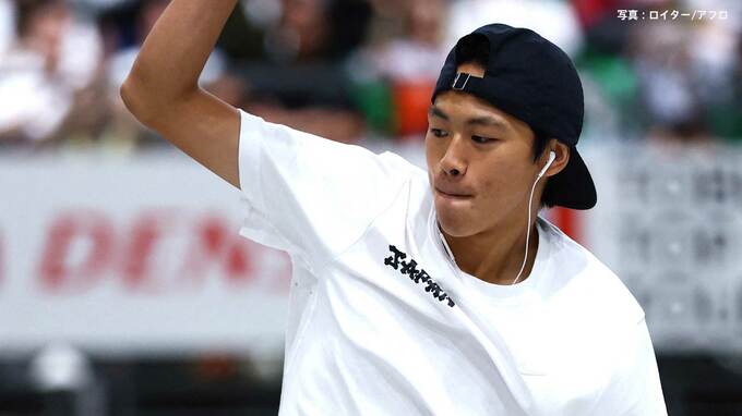佐々木音憧が銀、小野寺吟雲が銅メダル！スケボー男子ストリートで日本勢がW表彰台【アジア大会】|TBS NEWS DIG