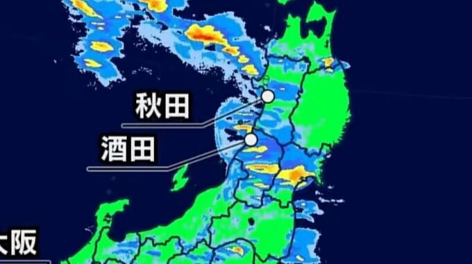 【大雨情報】山形県に「大雨特別警報」最大級の警戒を　秋田県でも記録的な大雨　東北日本海側で土砂災害など厳重警戒を　24時間の予想降水量・東北地方で150ミリ【最新気象情報まとめ・雨シミュレーション】　|　青森のニュース│ATV NEWS│青森テレビ